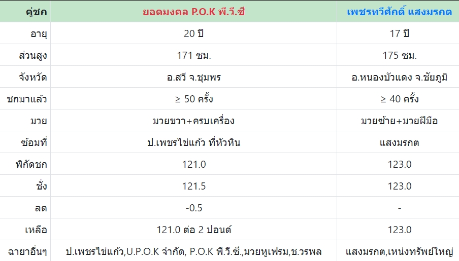 เซียนมวย ยอดมงคล VS เพชรทวีศักดิ์