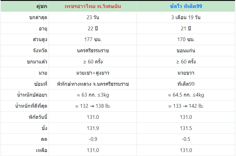 เซียนมวย เพชรอ่าวไทย VS ซัลโว