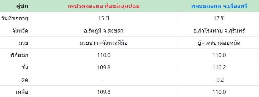 เซียนมวย เพชรคลองต่อ